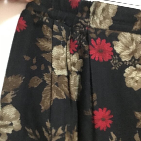 Vintage Tradition Floral A-Line Gathered Skirt Size 12 - Picture 3 of 8